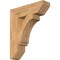 Ekena Millwork Imperial Slat Smooth Bracket, Western Red Cedar, 5 1/2"W x 22"D x 26"H BKT06X22X26IMP06SWR - alternate 1